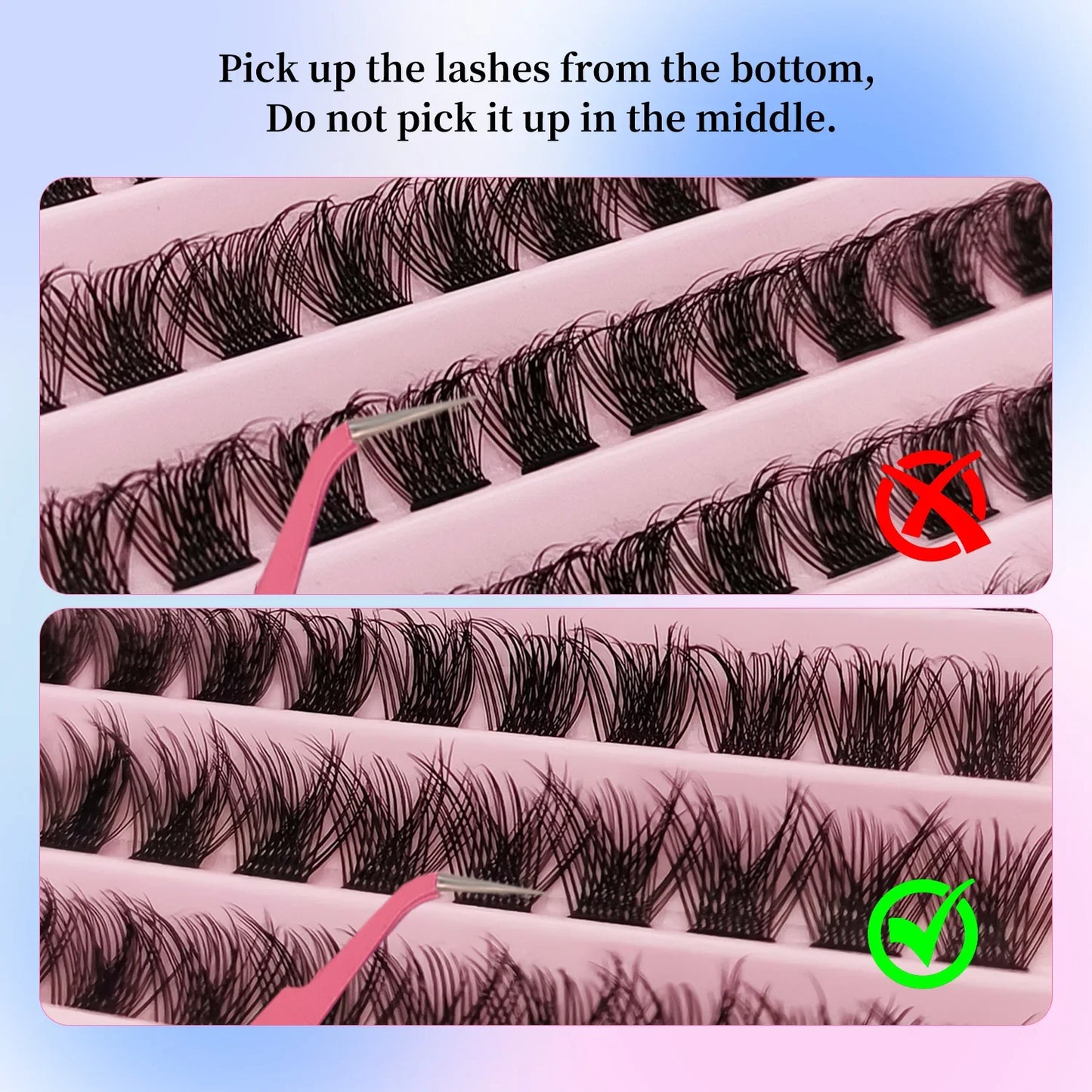 Glam Lash Magic Cluster Set