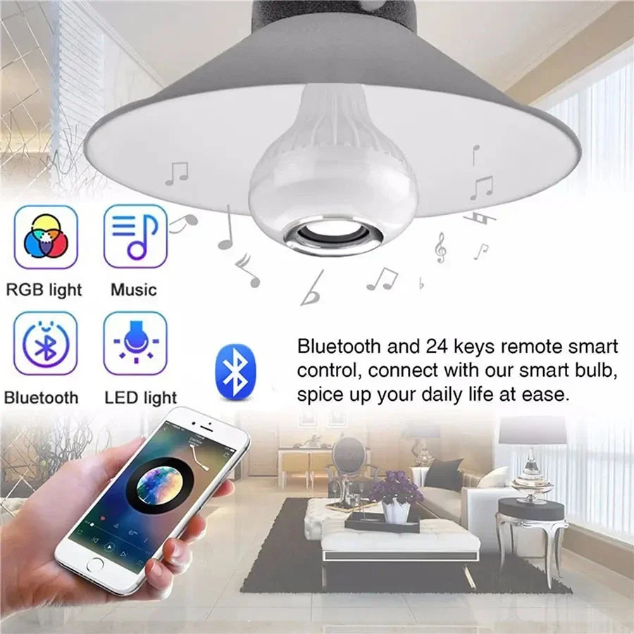 Smart Color Changing Music Bulb