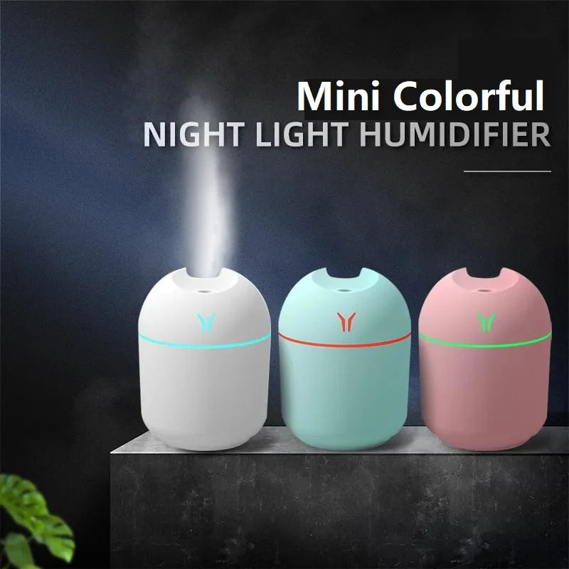 Colorful Mist Humidifier & Diffuser