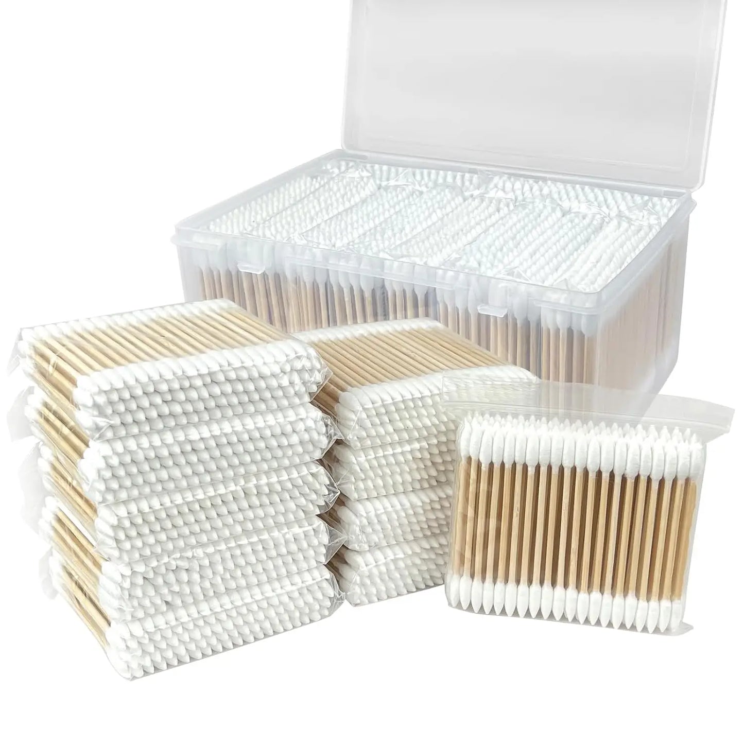 Bamboo Precision Cotton Swabs