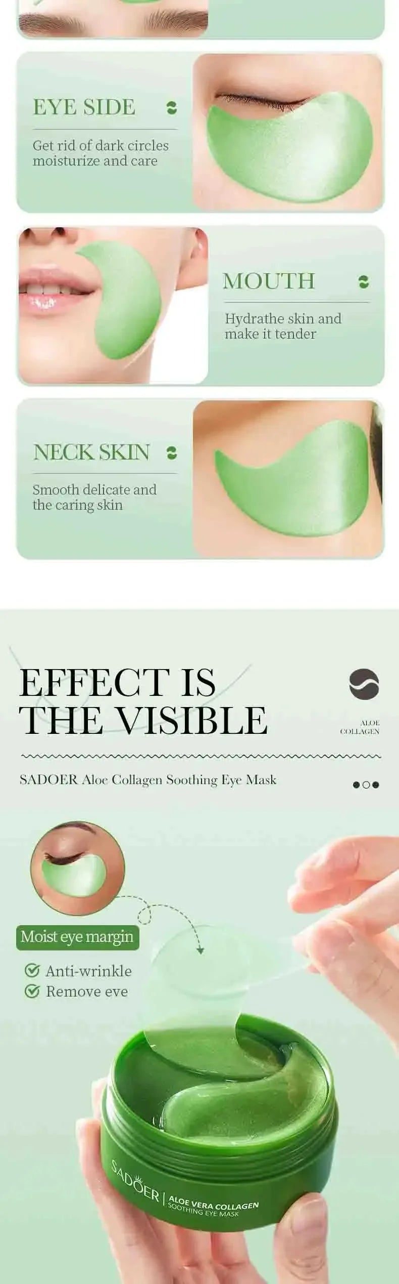 Aloe Vera Eye Magic Patches