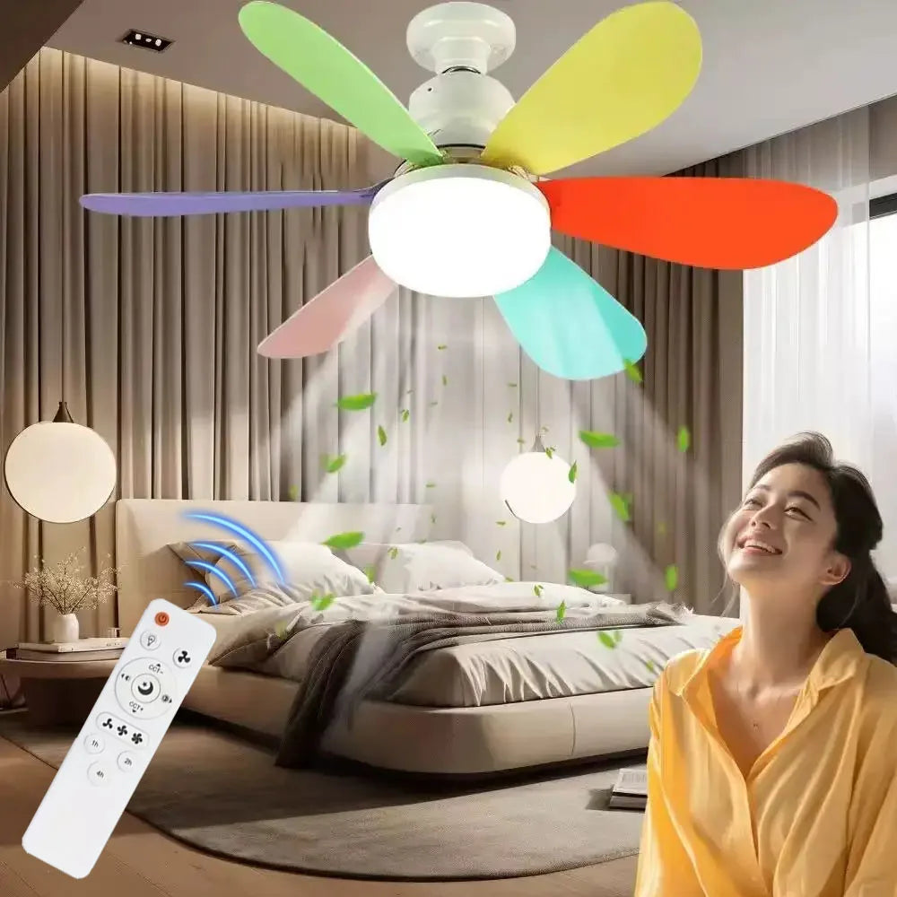 Stylish LED Ceiling Fan Light