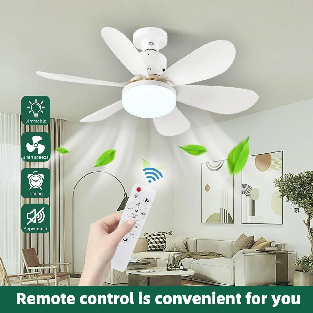 Stylish LED Ceiling Fan Light