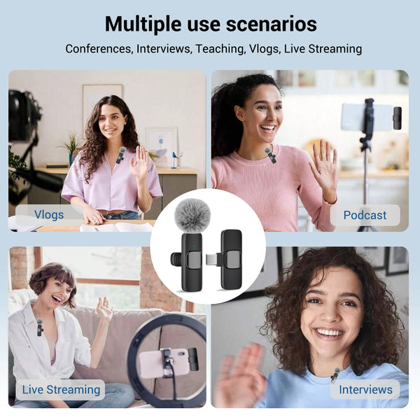 Wireless Lavalier Mic for All