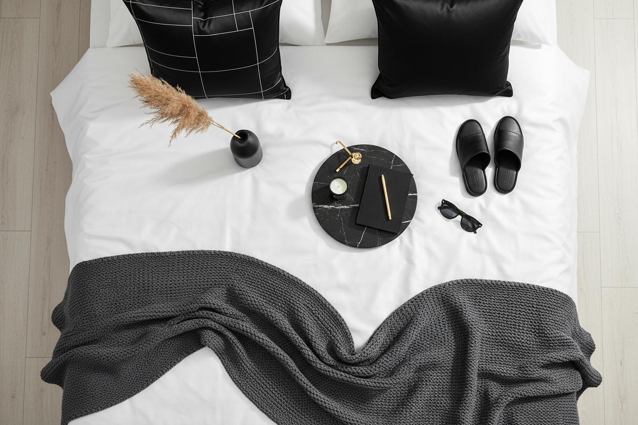 Bedroom Flat Lay